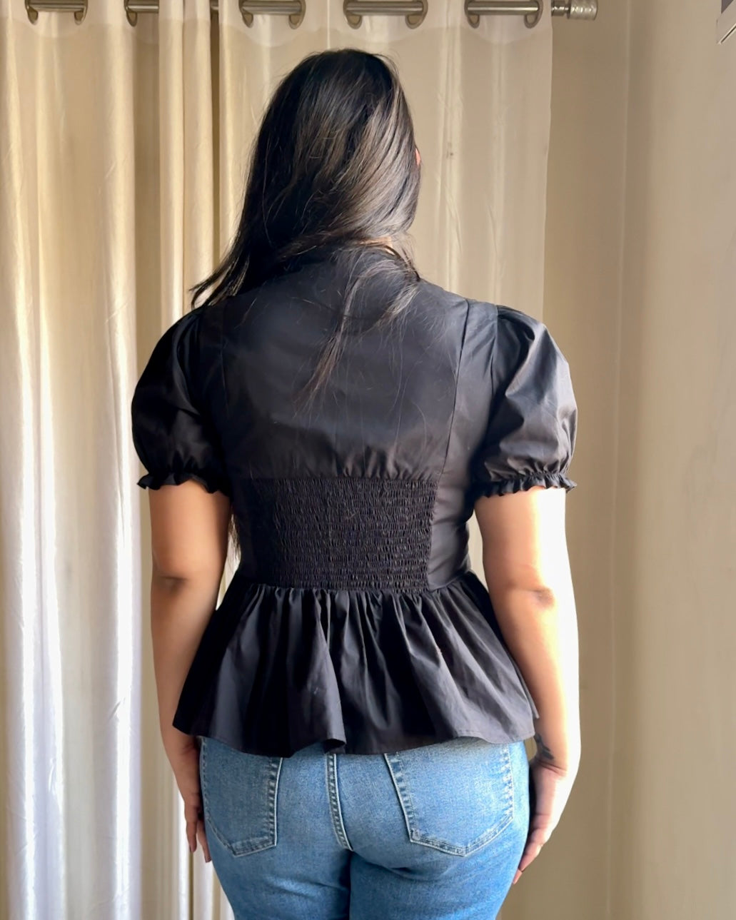Cara Bow Top