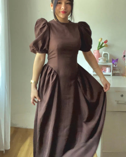 Sophia Brown Sundress