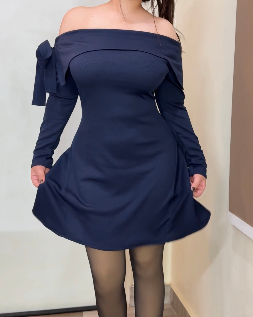 Inaya Navy Mini Dress