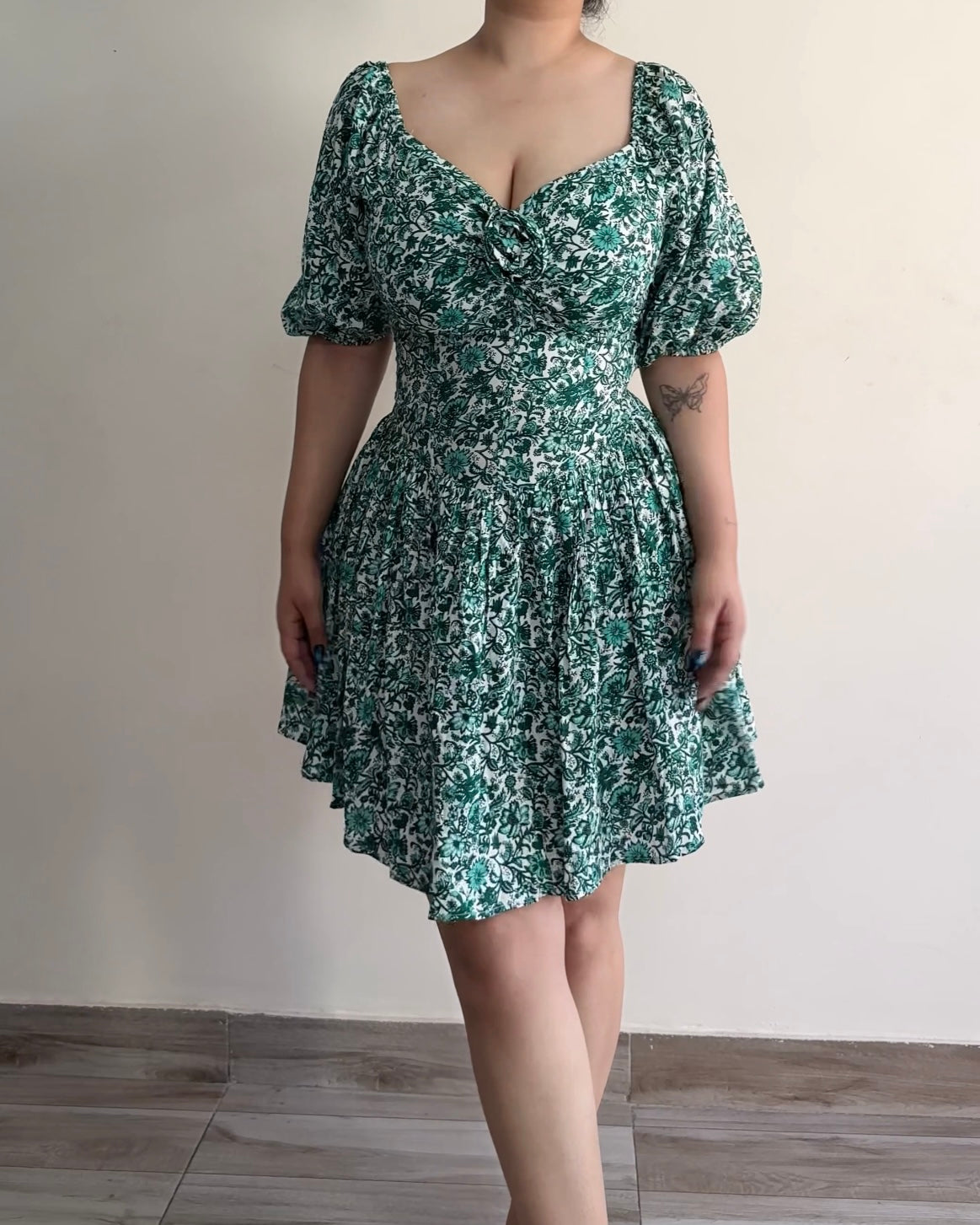 Allena Floral Mini Dress