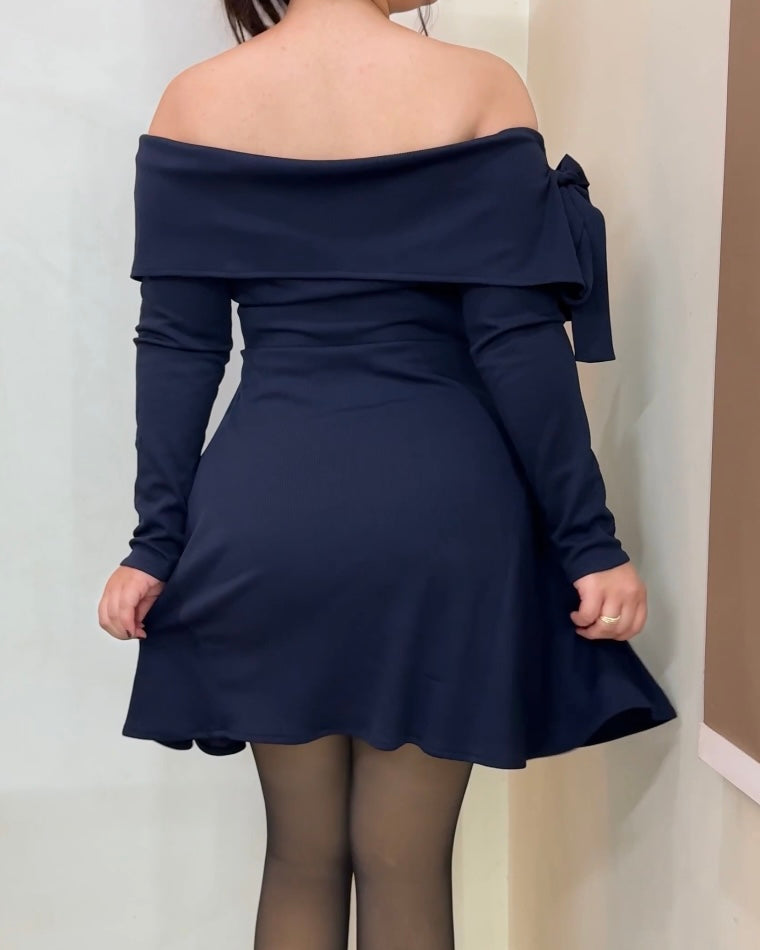 Inaya Navy Mini Dress