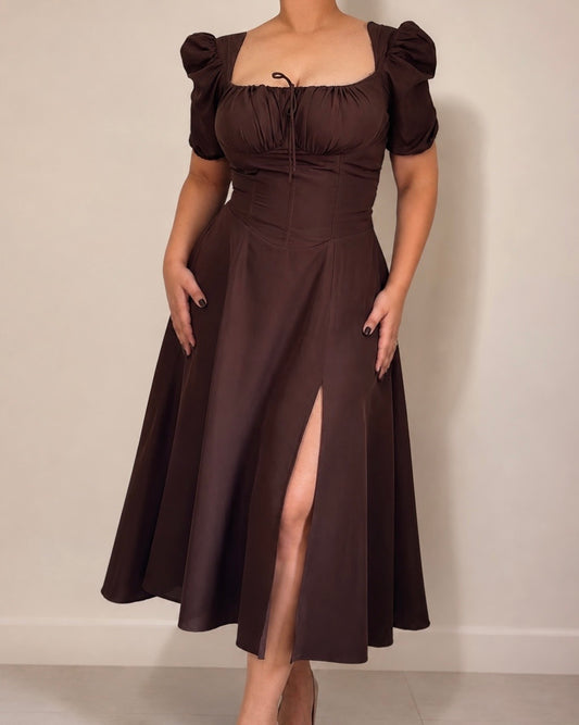 Cinderella Brown Sundress