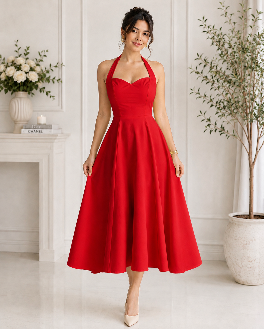 Chloe Halter Dress