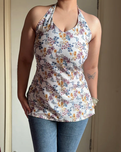 Siya Rangrez Halter Kurti