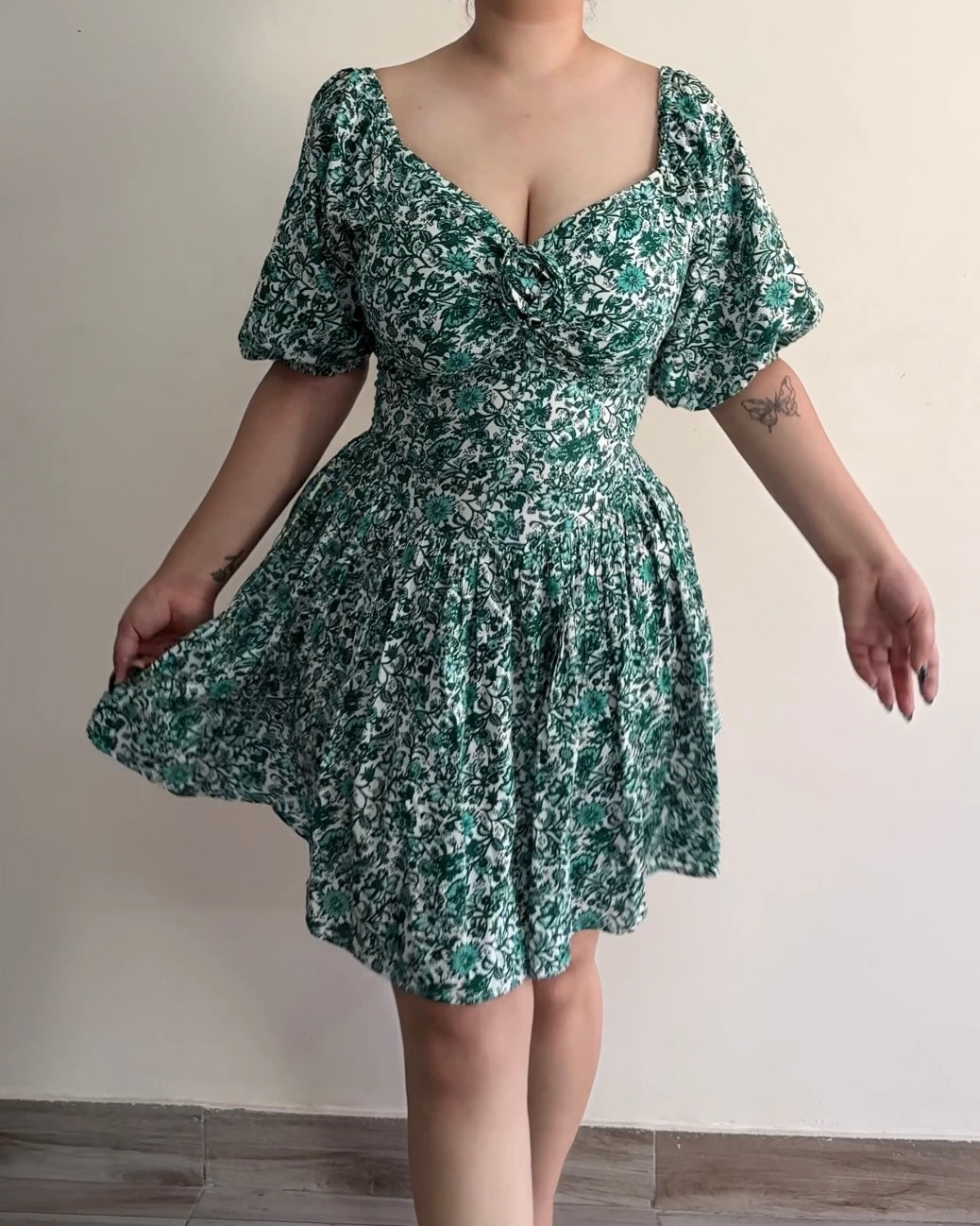 Allena Floral Mini Dress