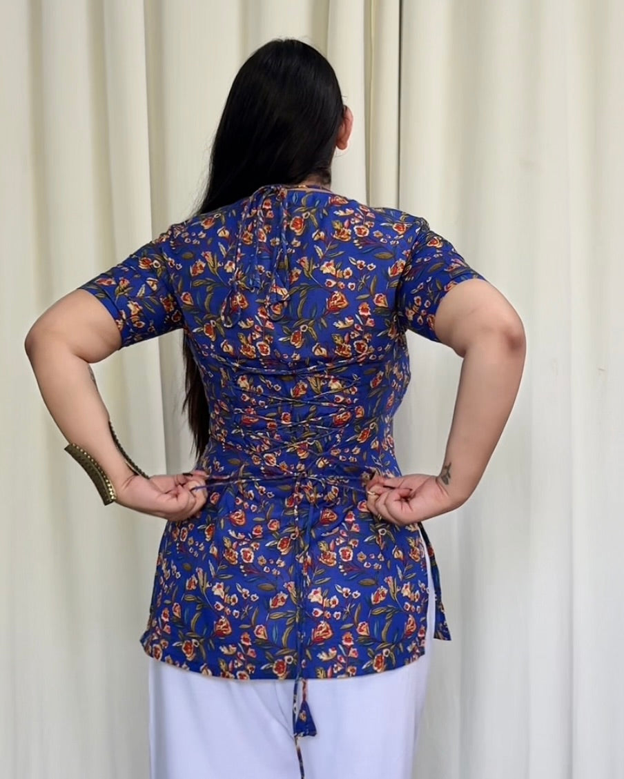Naina Cut- Out Corset Kurti