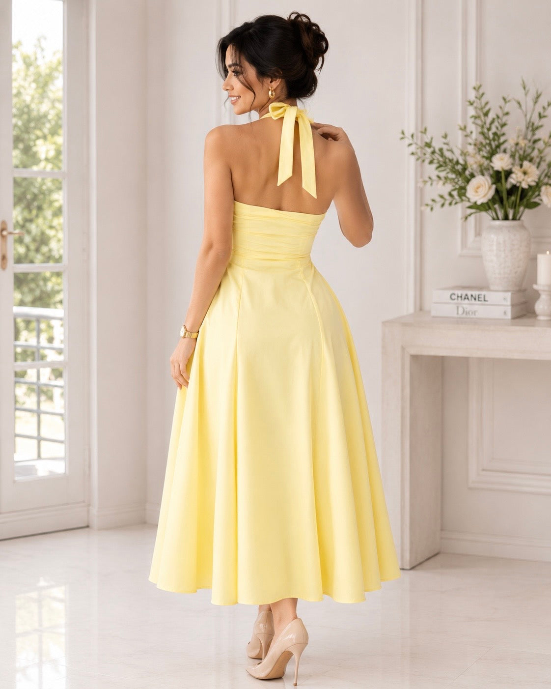Chloe Halter Dress