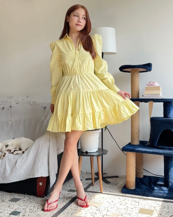 Elina Buttercup Mini Dress