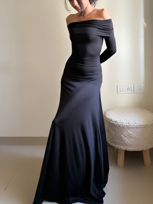 Yalina Dress in Black