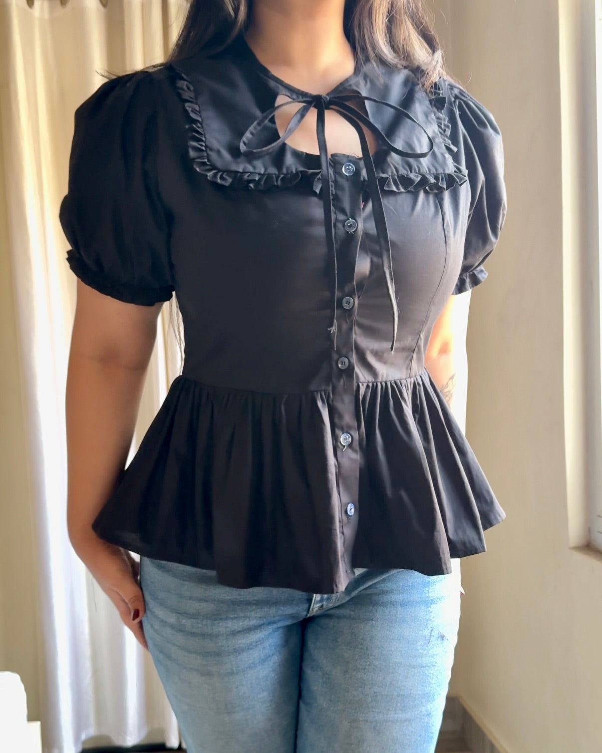 Cara Bow Top