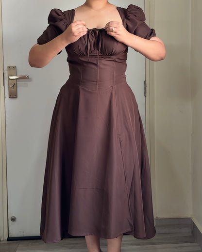 Cinderella Brown Sundress