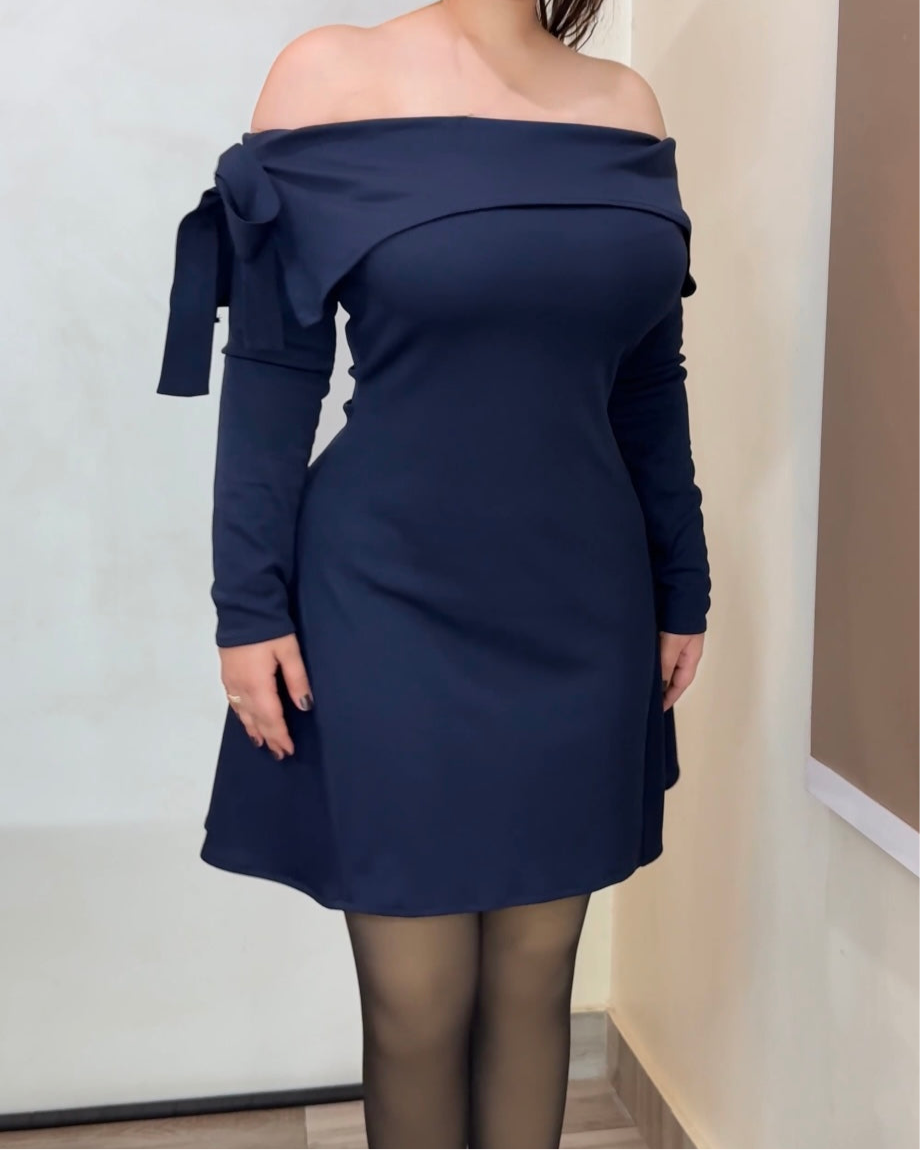 Inaya Navy Mini Dress