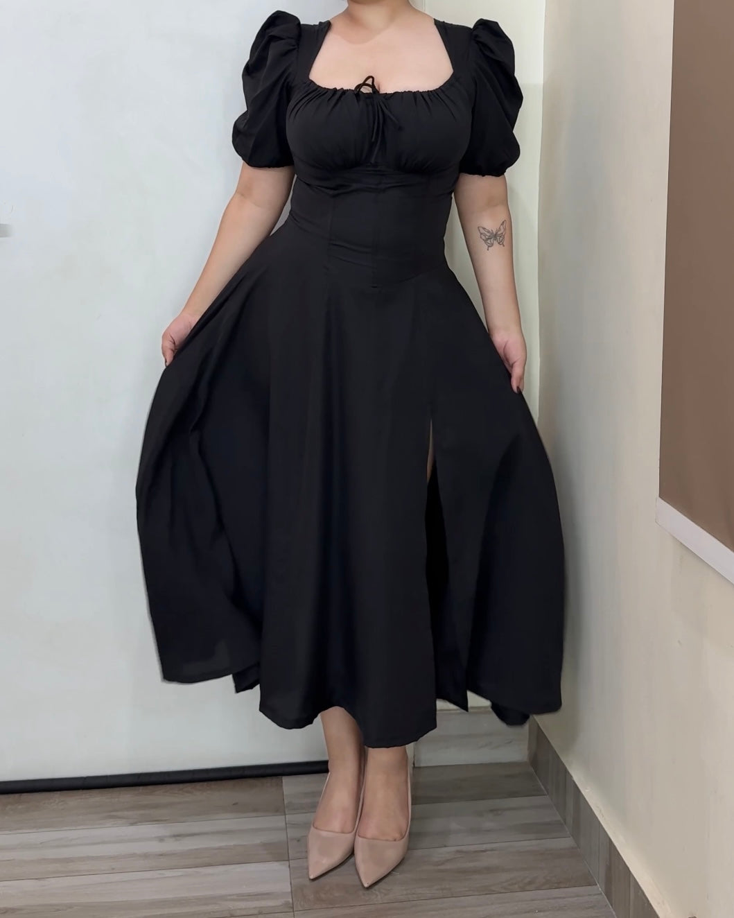 Cinderella Black Sundress