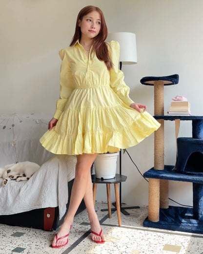 Elina Buttercup Mini Dress