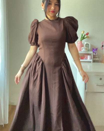 Sophia Brown Sundress