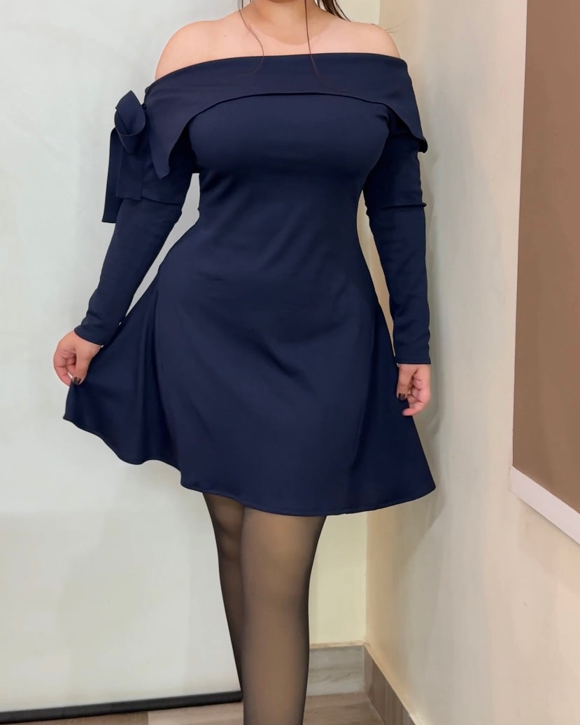 Inaya Navy Mini Dress