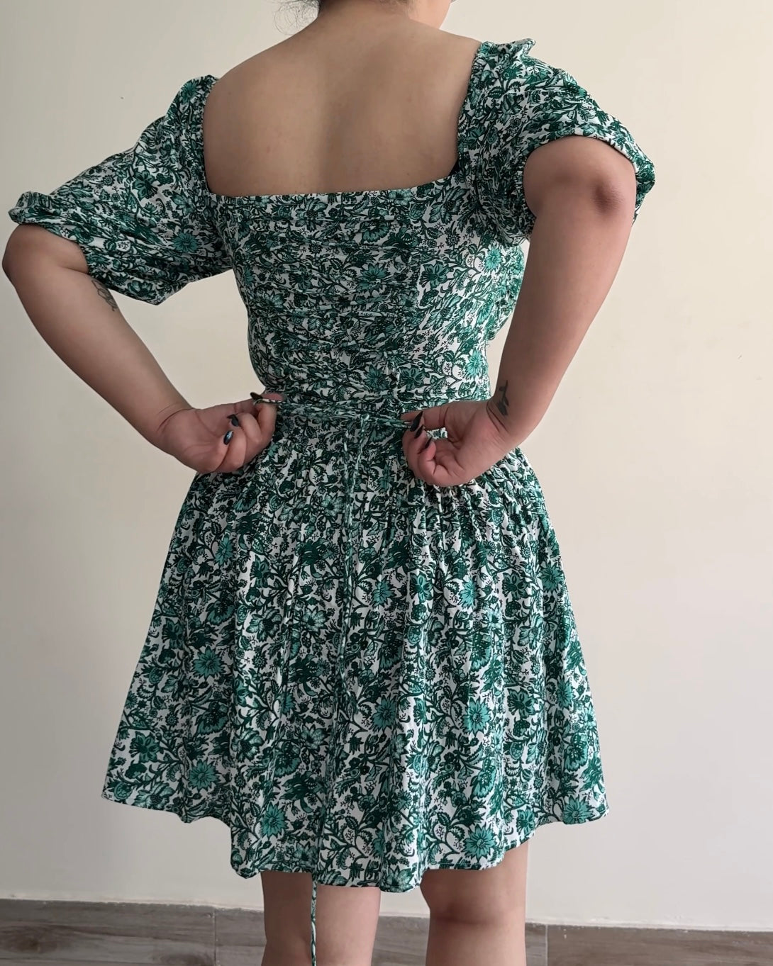 Allena Floral Mini Dress