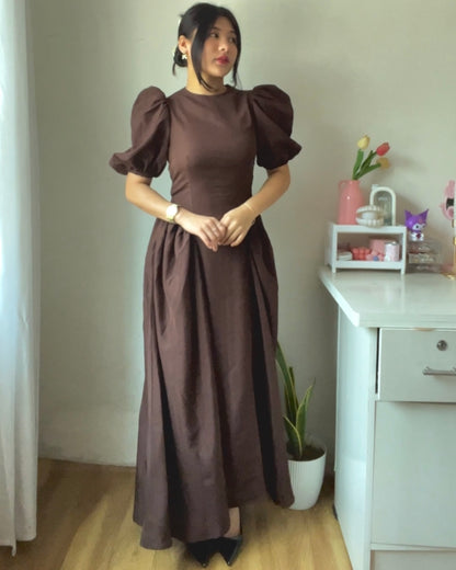 Sophia Brown Sundress