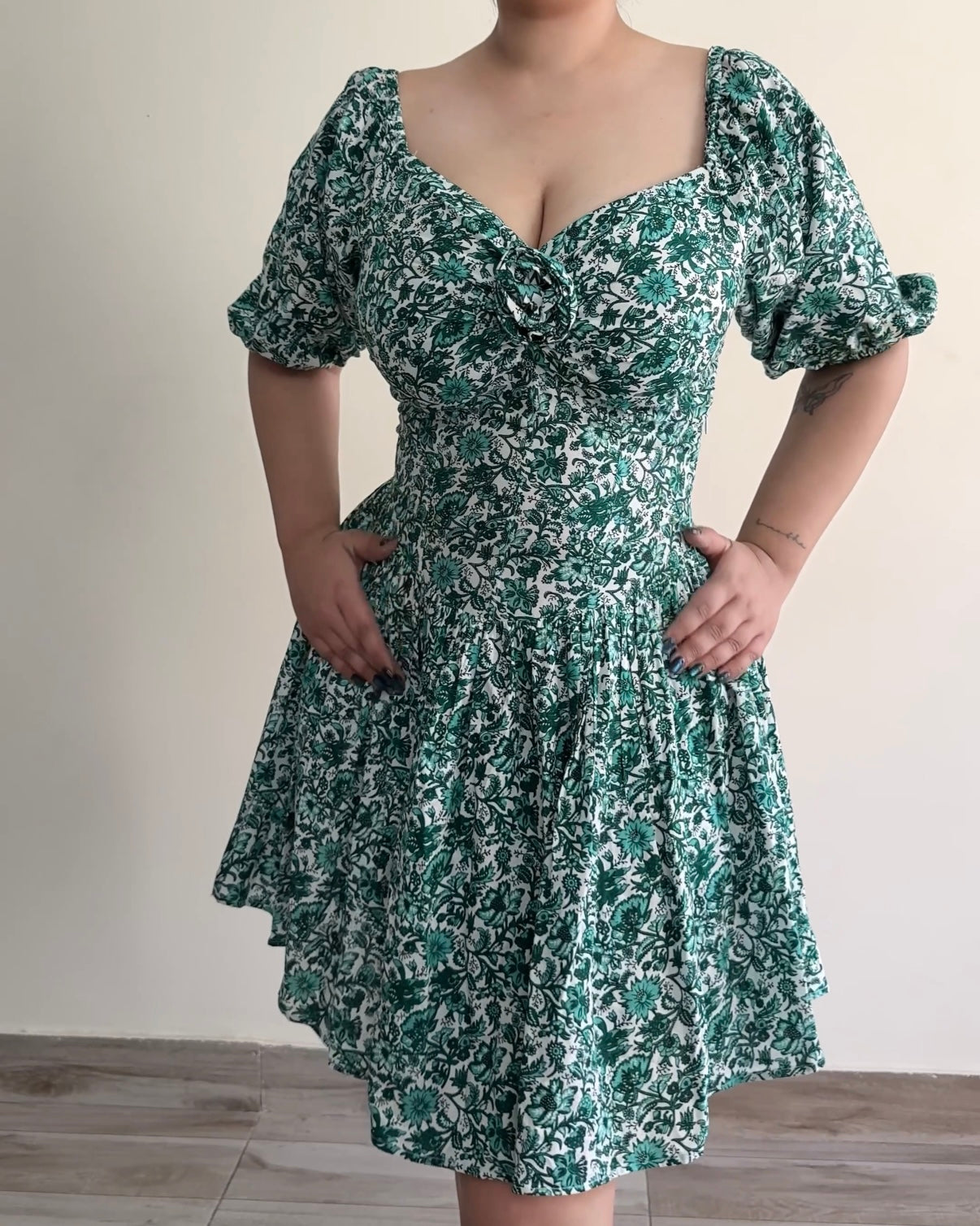 Allena Floral Mini Dress