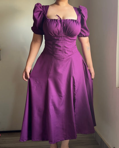 Cinderella Berry Purple Sundress