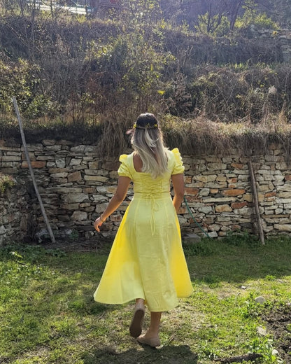 Josefina Buttercup Bustier Sundress