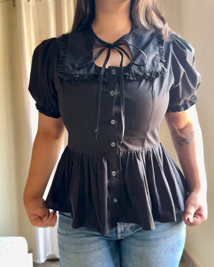 Cara Bow Top