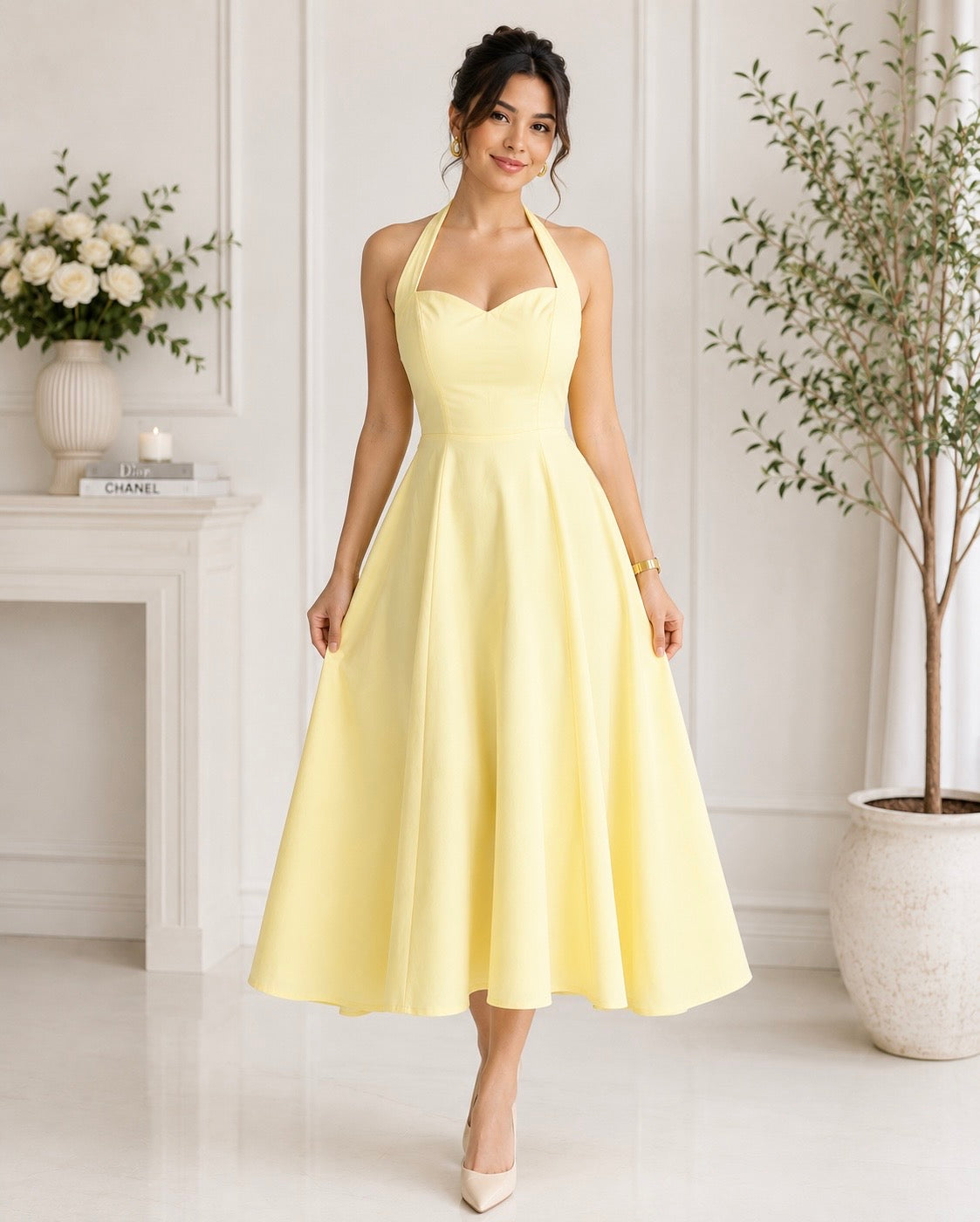 Chloe Halter Dress