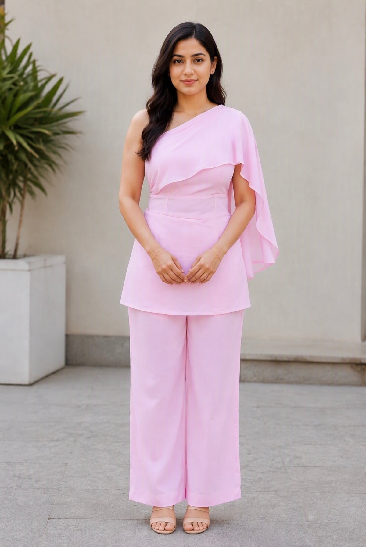 The Blush Drape Set