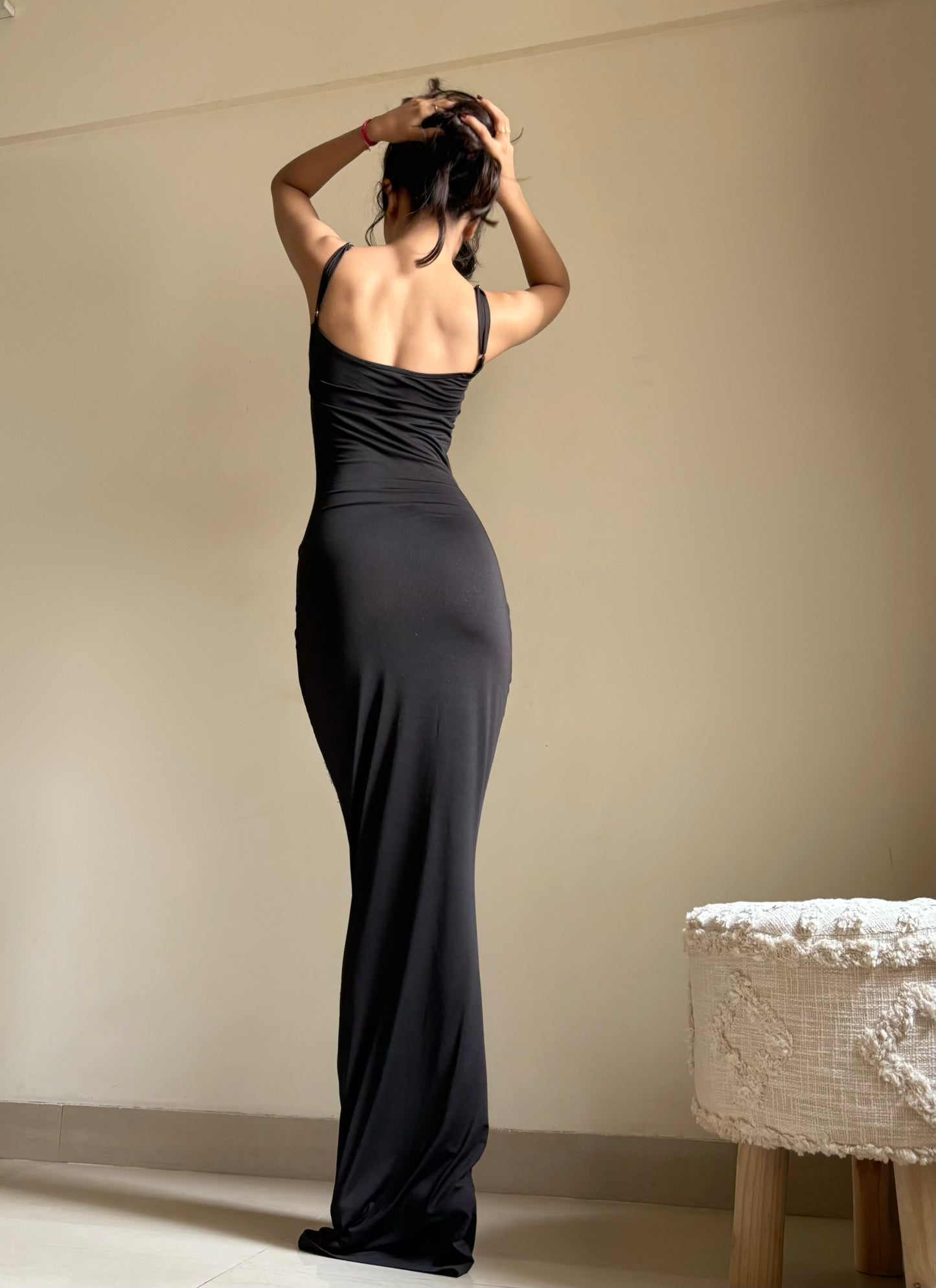 Kim Bodycon Dress in Black