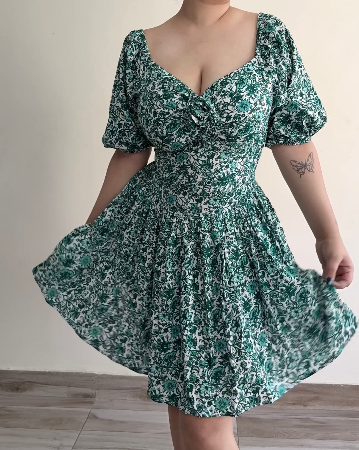 Allena Floral Mini Dress