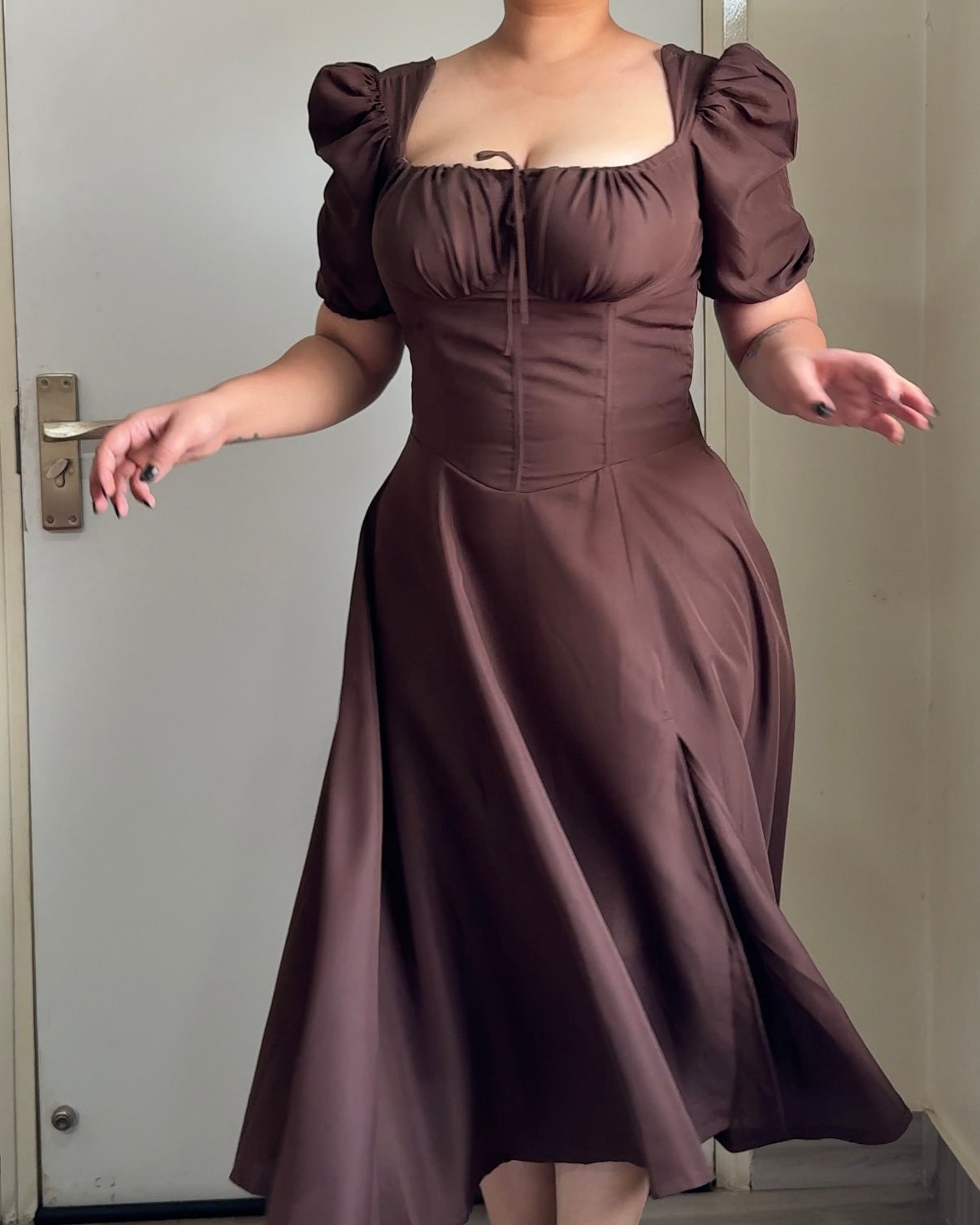 Cinderella Brown Sundress
