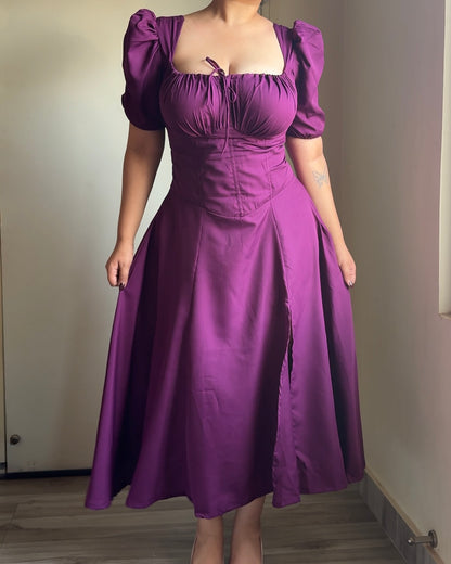 Cinderella Berry Purple Sundress