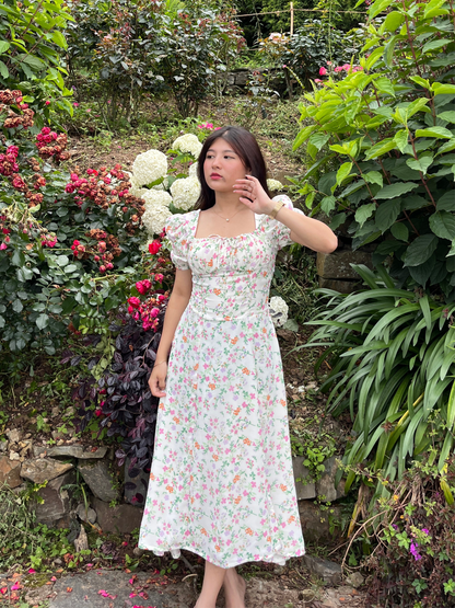 Isabella Floral Bustier Sundress