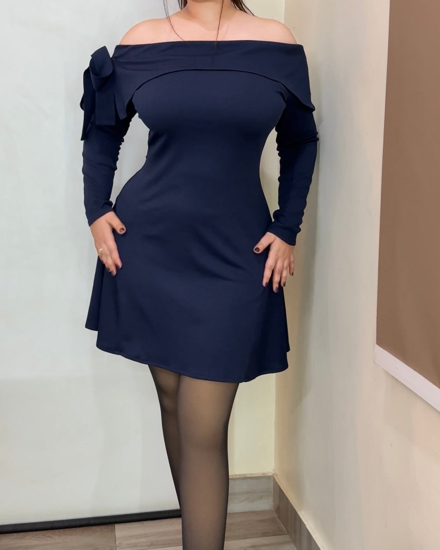 Inaya Navy Mini Dress