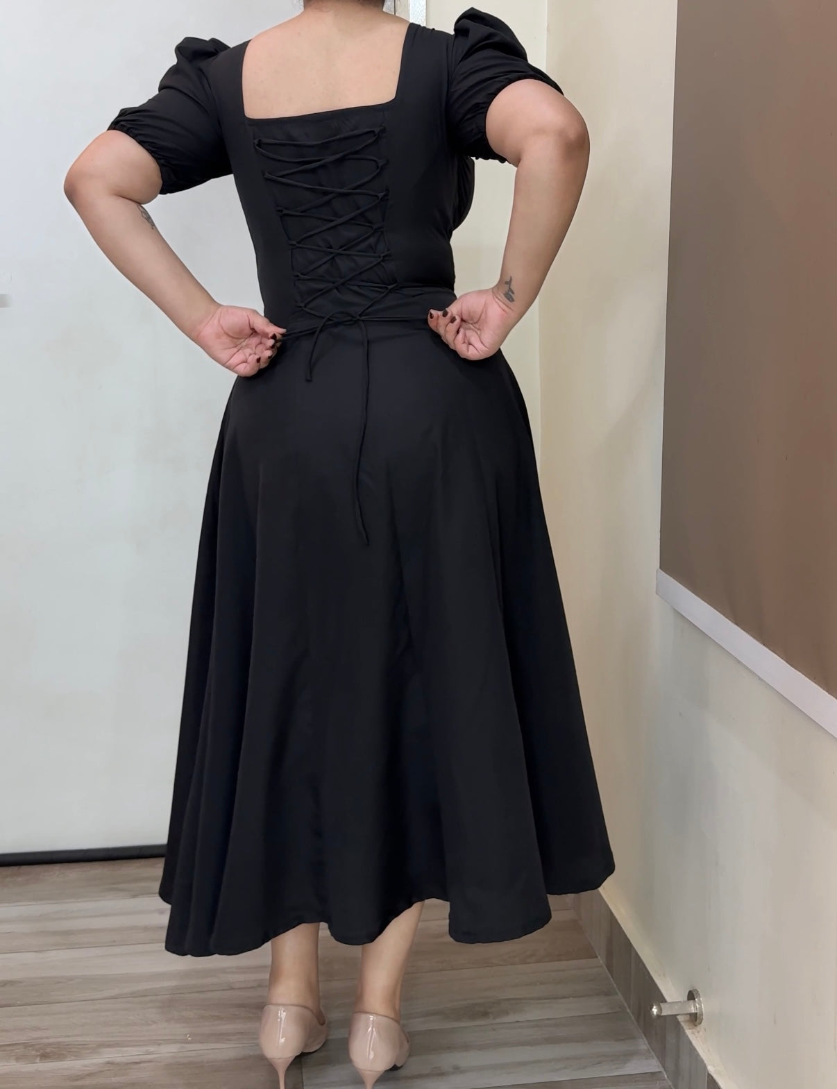 Cinderella Black Sundress