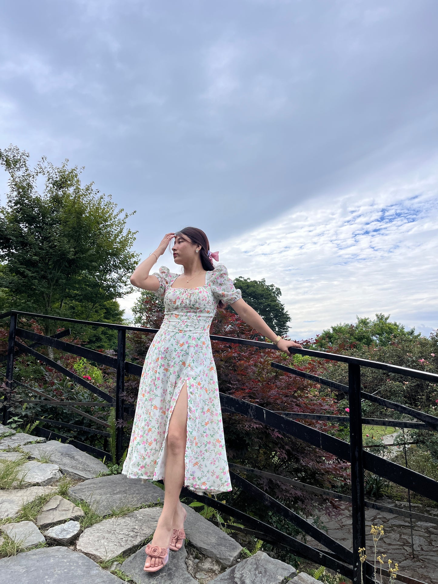 Isabella Floral Bustier Sundress