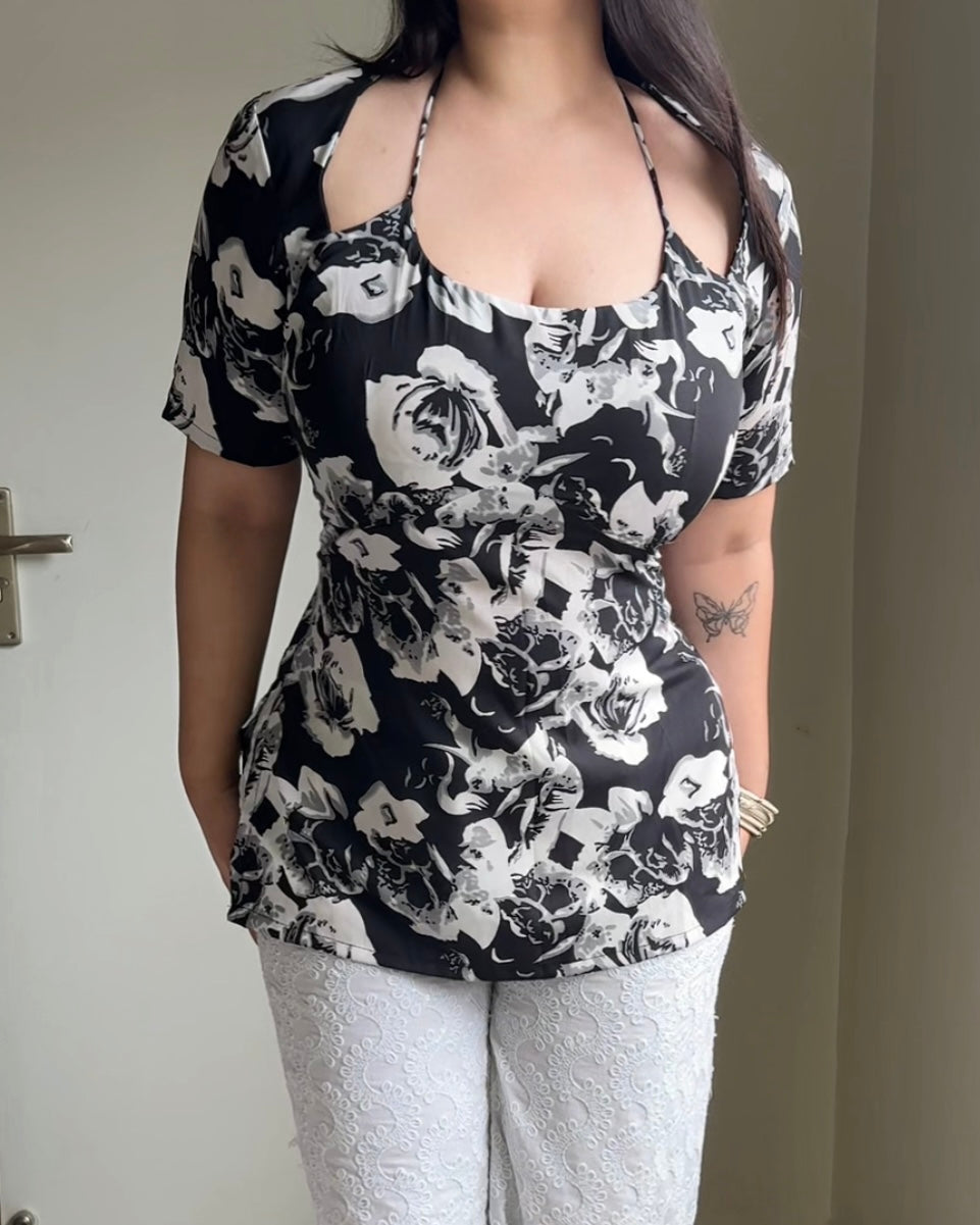 Ishita Cut- Out Corset Kurti