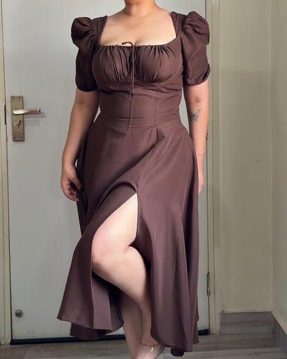 Cinderella Brown Sundress