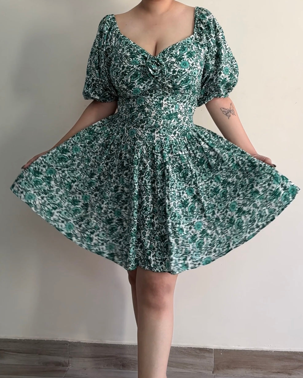 Allena Floral Mini Dress