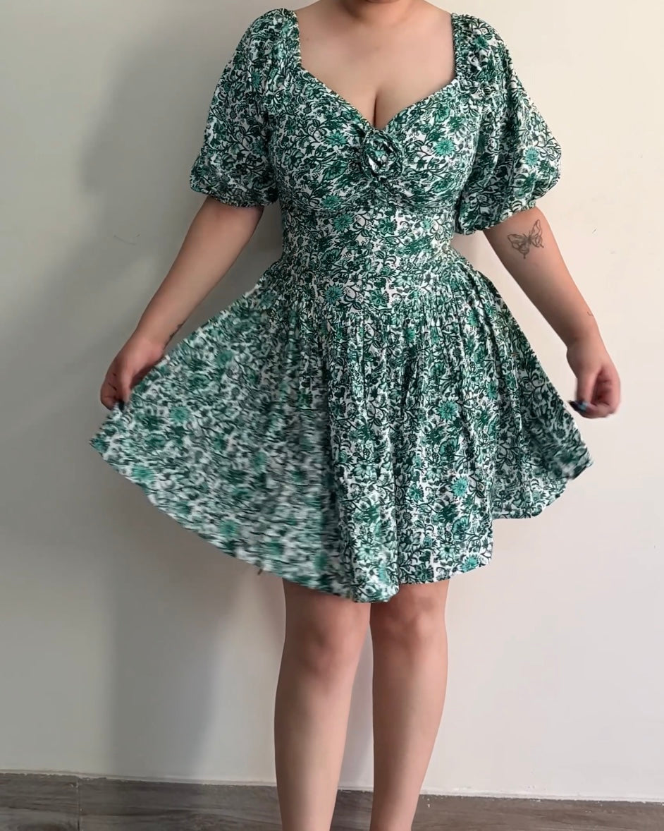 Allena Floral Mini Dress