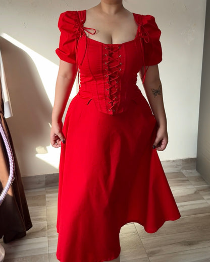 Talia Rose Rush Corset Dress