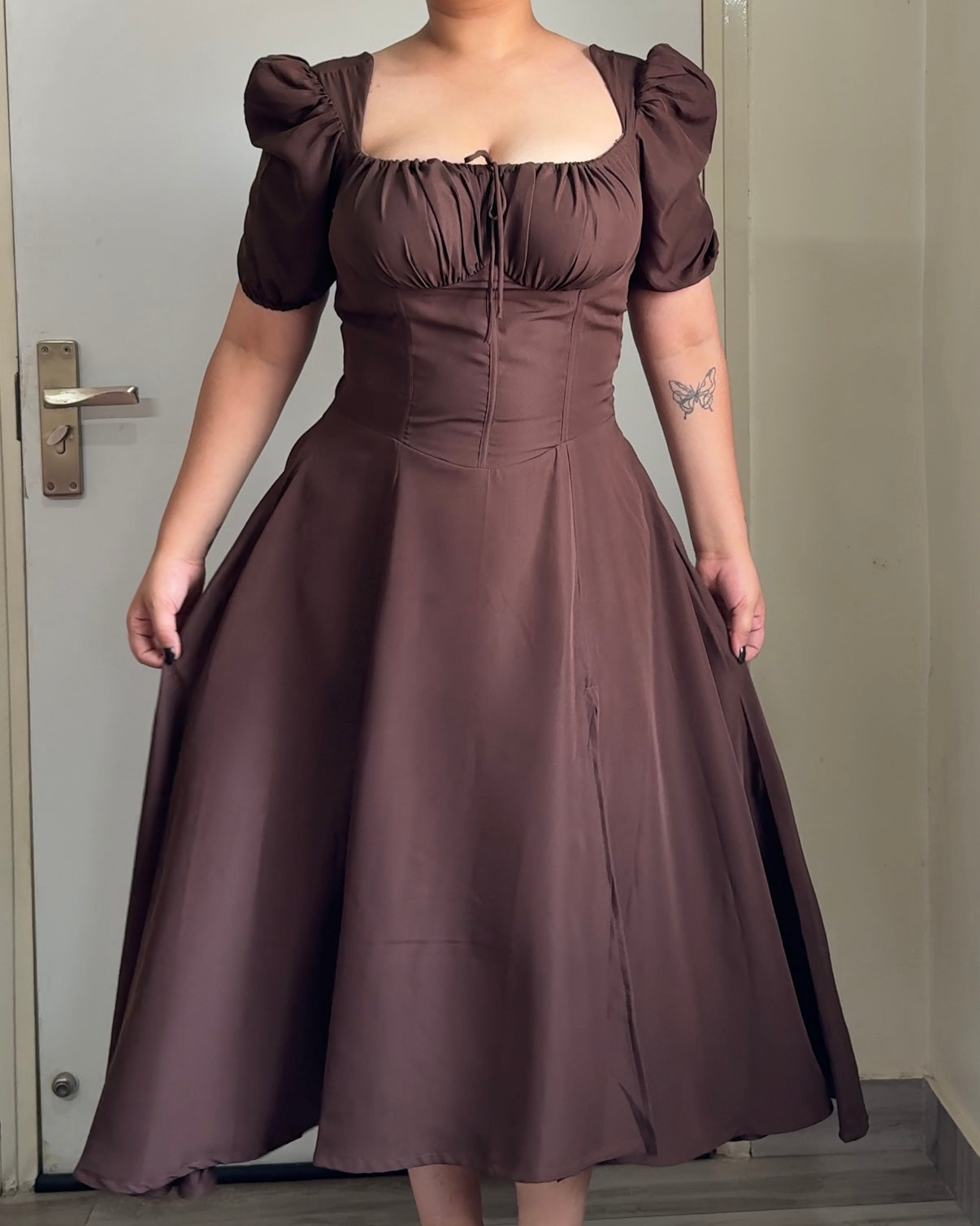 Cinderella Brown Sundress