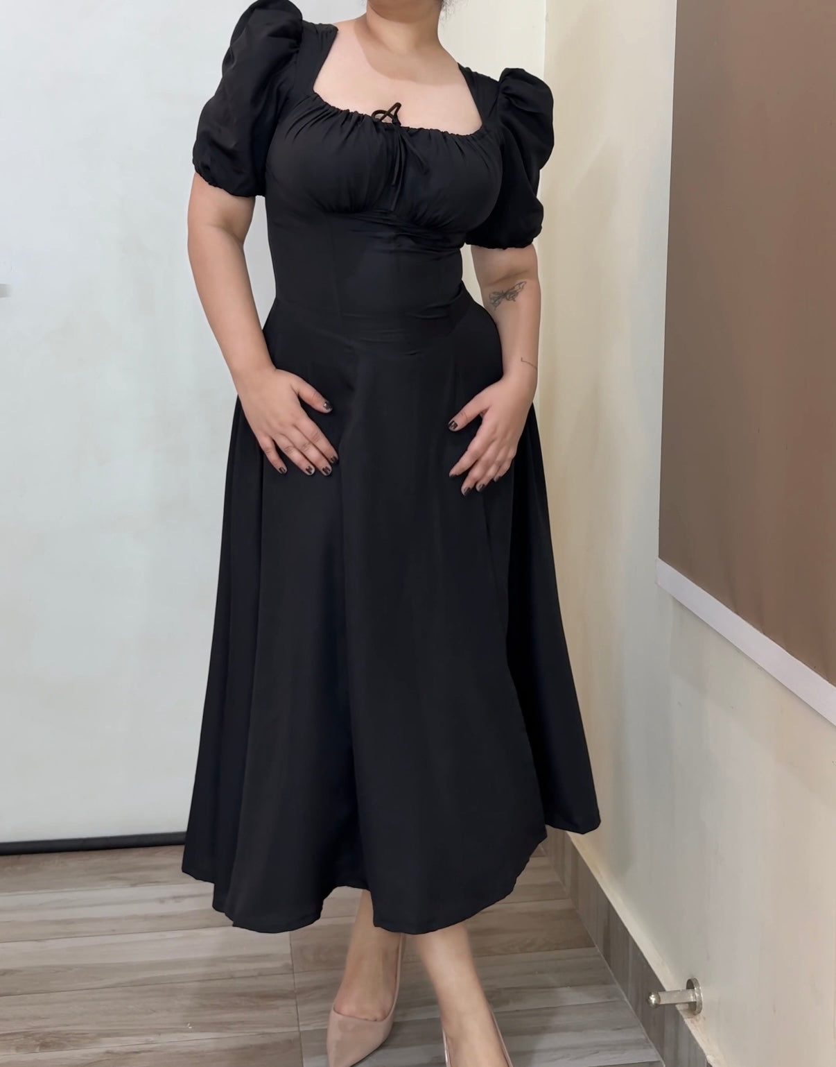 Cinderella Black Sundress