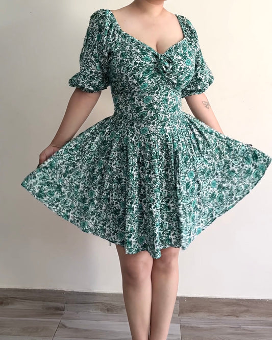 Allena Floral Mini Dress