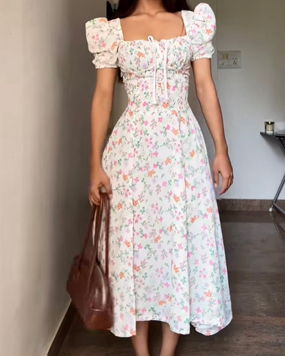 Isabella Floral Bustier Sundress