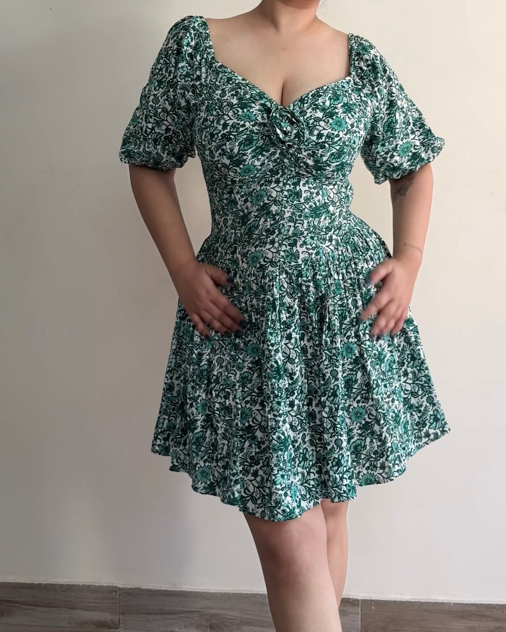 Allena Floral Mini Dress