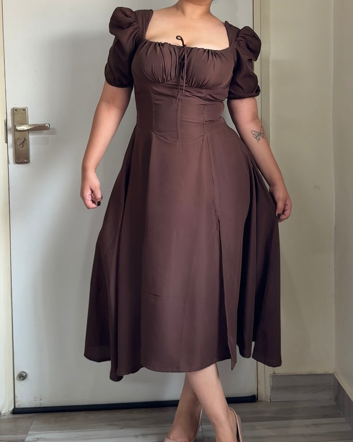 Cinderella Brown Sundress