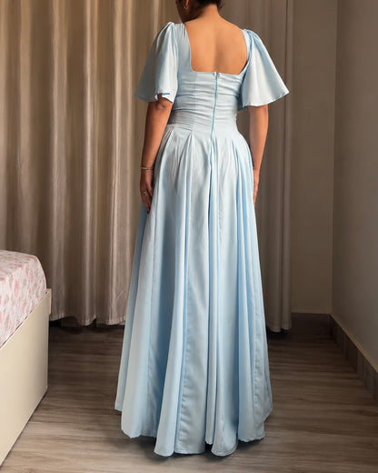 Giorgina Powder Blue Maxi Dress