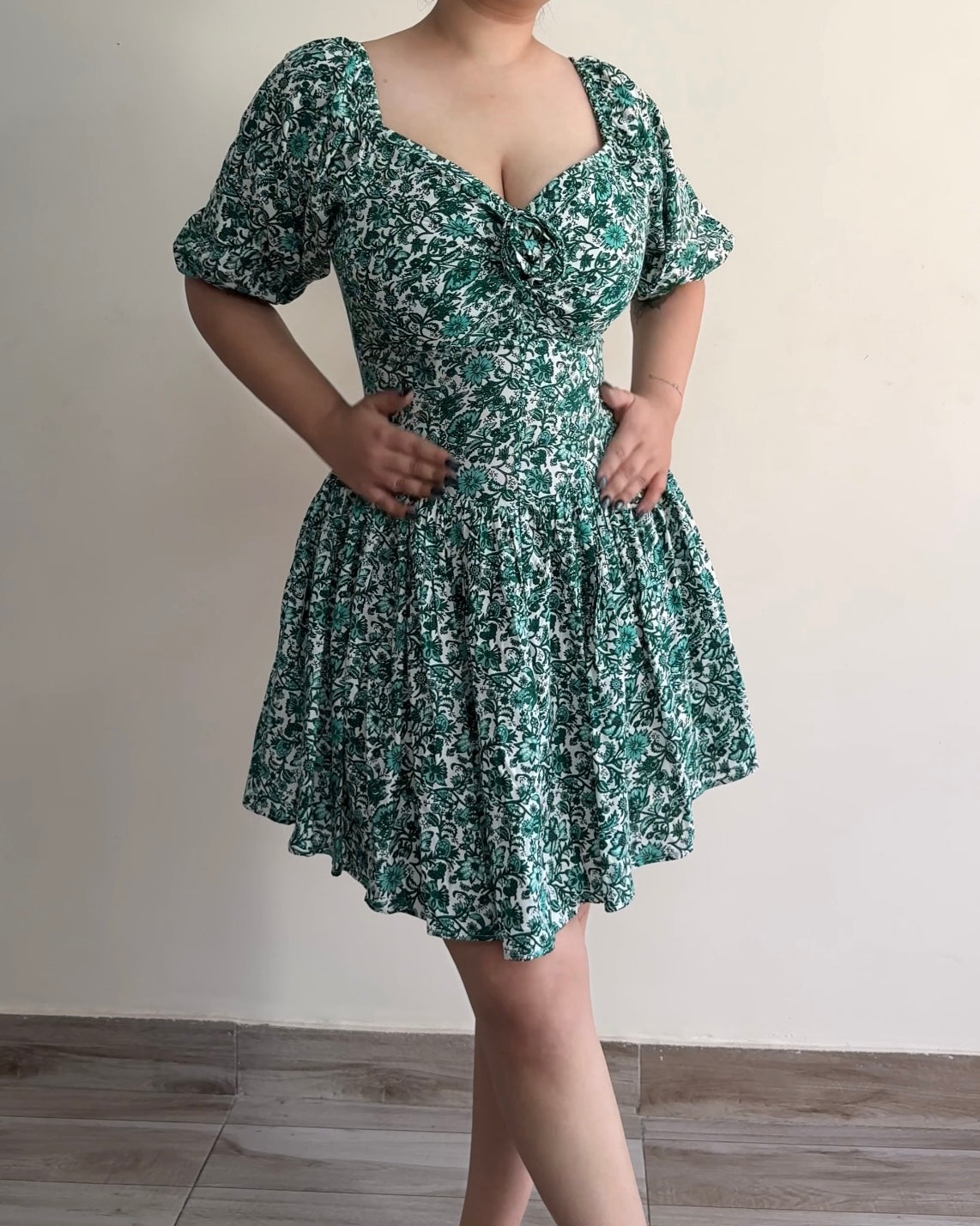 Allena Floral Mini Dress