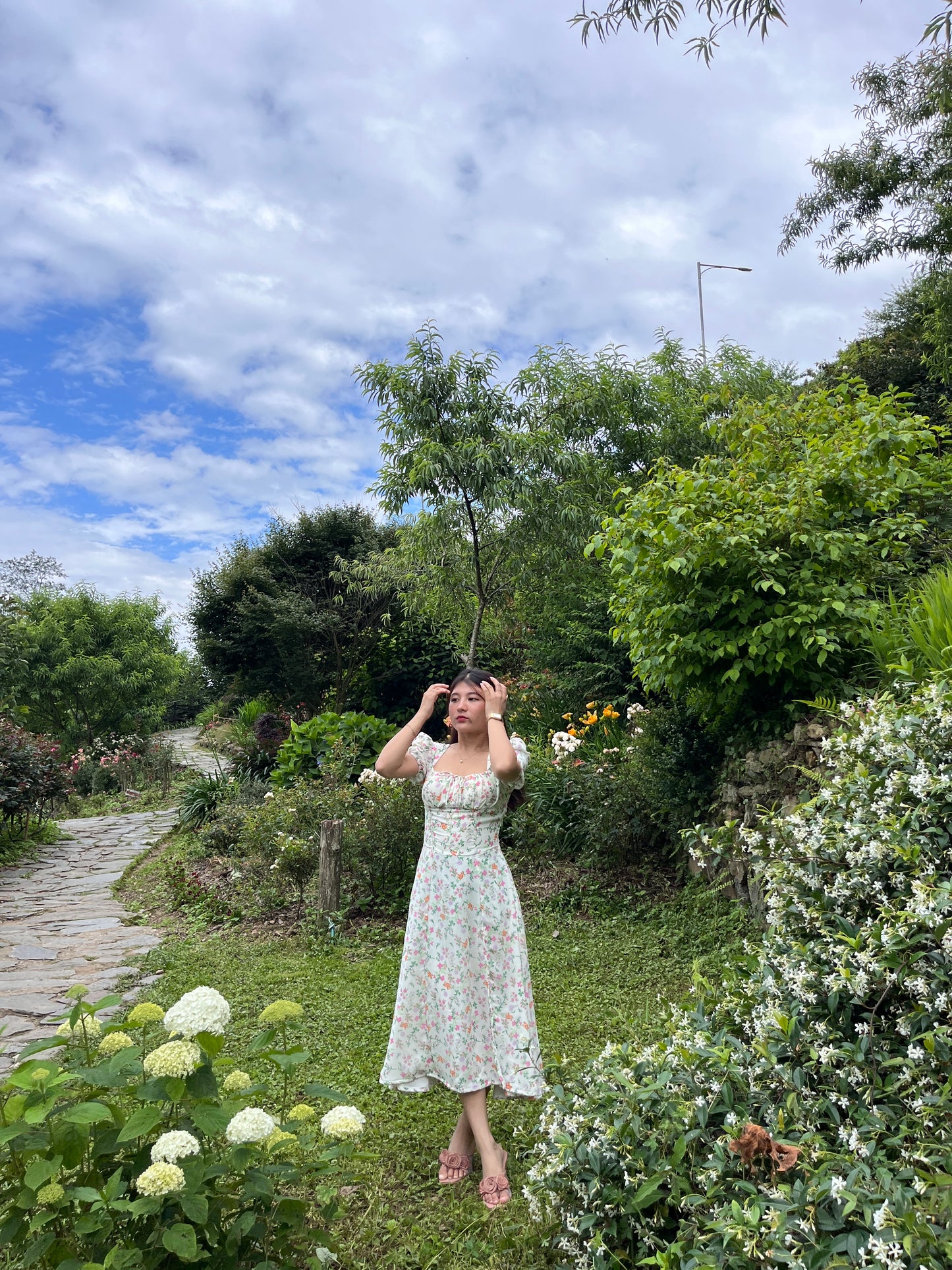 Isabella Floral Bustier Sundress